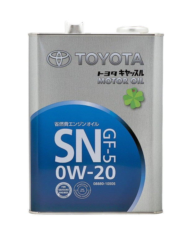 Моторное масло Toyota SN 0W-20, 4л